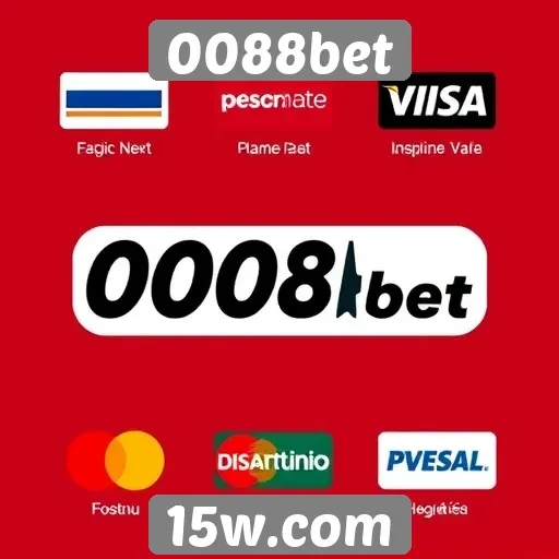 Métodos de pagamento aceitos no 0088bet